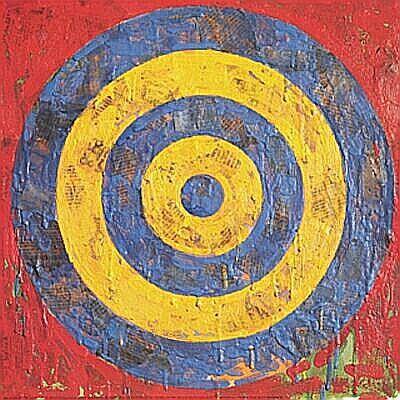 Target - painted by Jasper Johns